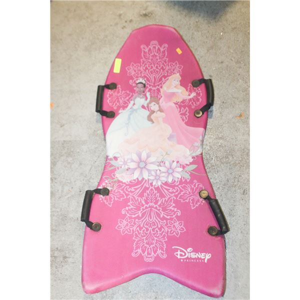 DISNEY PRINCESS SNOW SLED
