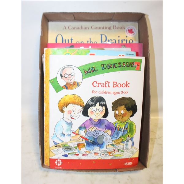 LOT OF CHILDRENS ACTIVITY+READING BOOKS