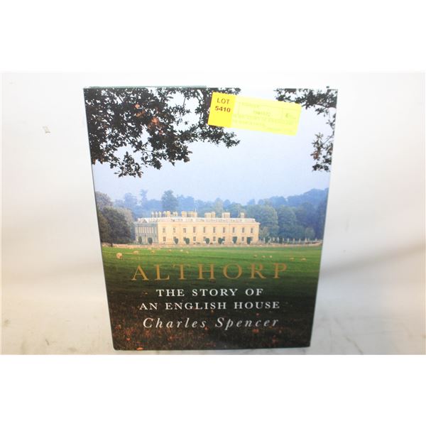 ALTHORP- STORY OF AN ENGLISH HOUSE HARDCOVER