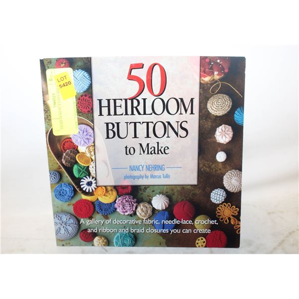 HEIRLOOM BUTTONS BOOK