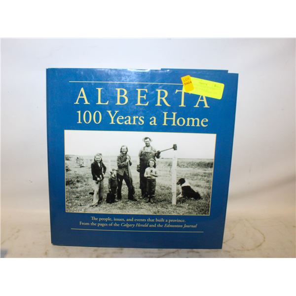 ALBERTA "100 YEARS AT HOME" HUGE COFFEE TABLE BO
