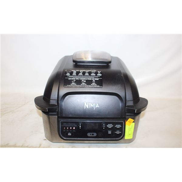NINJA 5 IN 1 INDOOR GRILL TESTED WORKING