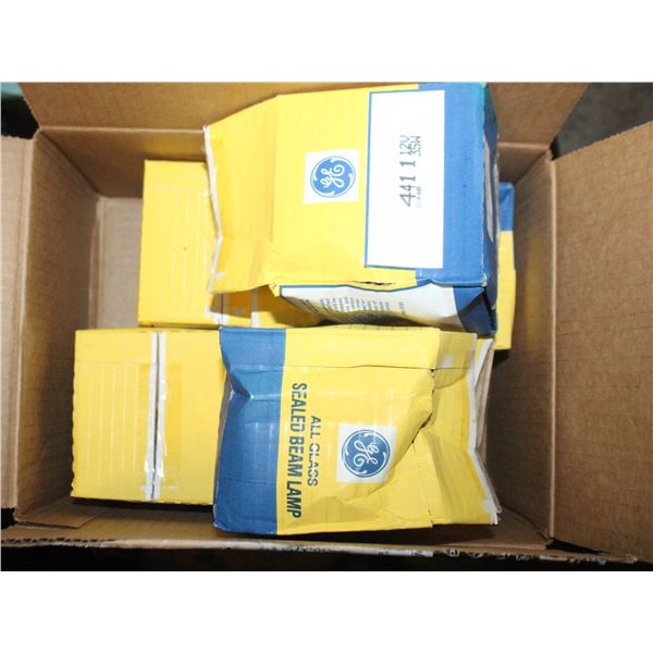 6 NEW GE 4411 SEALED BEAM HEADLIGHTS