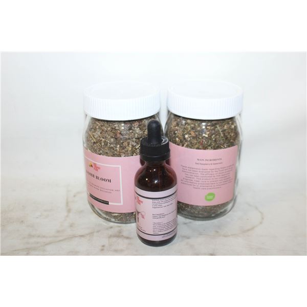 NEW NATURES APPROACH FERTILITY TEAS AND DROPS