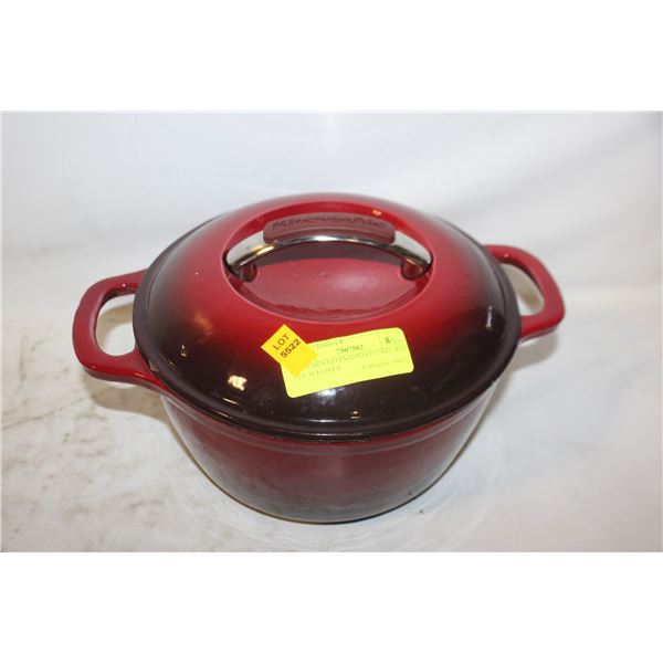 KITCHENAID ENAMELED CAST IRON DUTCH OVEN