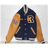 Image 1 : NEW ROOTS LEATHER VARSITY JACKET SZ S/P