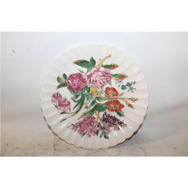 LIMOGES CHARLOTTE ITC-NL 6 PLATE FLORAL DESIGN
