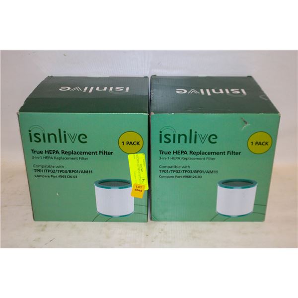 2 PACK REPLACEMENT FILTER FOR DYSON