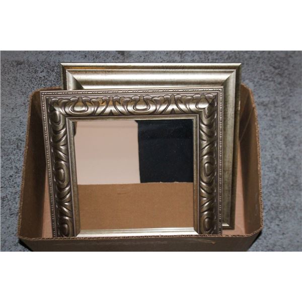 FRAMED WALL MIRRORS- ASSORTED LOT