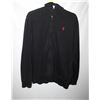 Image 1 : POLO ASSN. BLACK ZIP-UP HOODIE - MEN'S SIZE XL