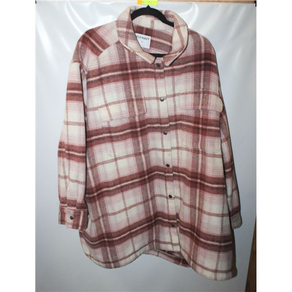 LADIES 4X HEAVY SHIRT/WORK SHIRT