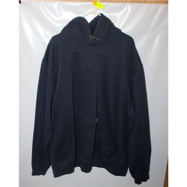MENS 2XL CARHARRT LOSE FIT BLUE HOODIE
