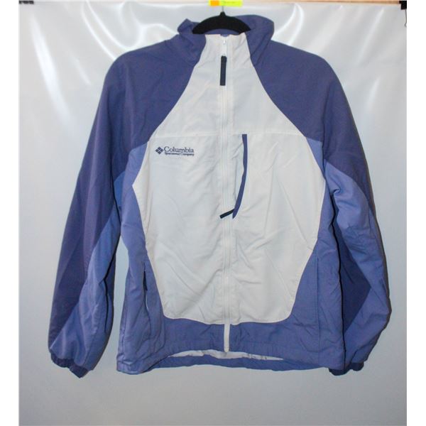 LADIES LARGE COLUMBIA SPRING SPORT/WIND JACKET