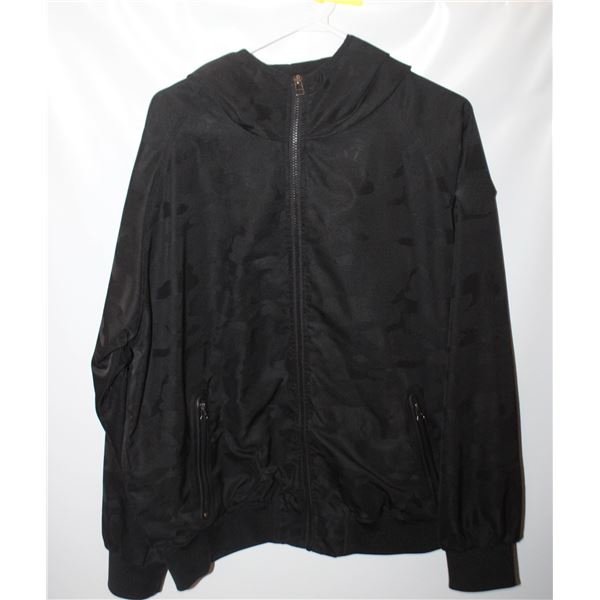 MENS L PROJECT RAW DARK BLACK SPRING JACKET