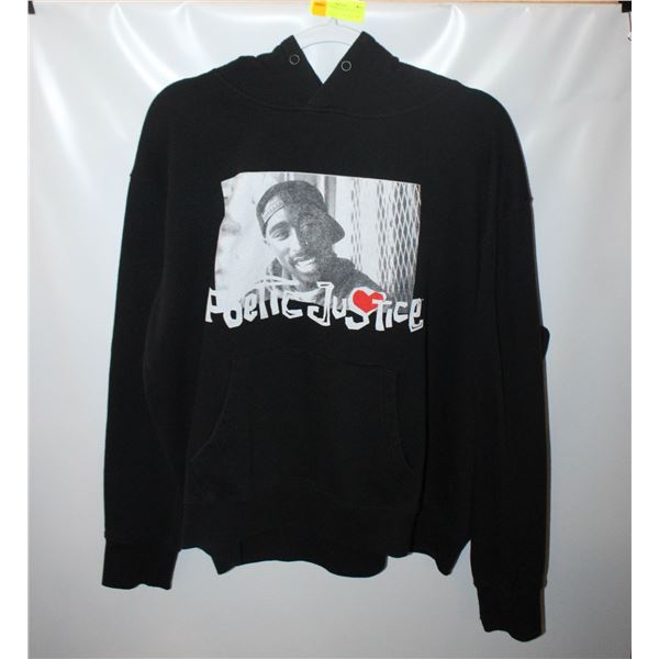 MENS XL TUPAC POETIC JUSTICE HOODIE