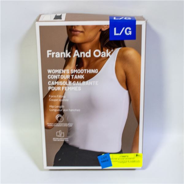 2PK FRANK & OAK WOMENS SMOOTHING CONTOUR TANK L/G