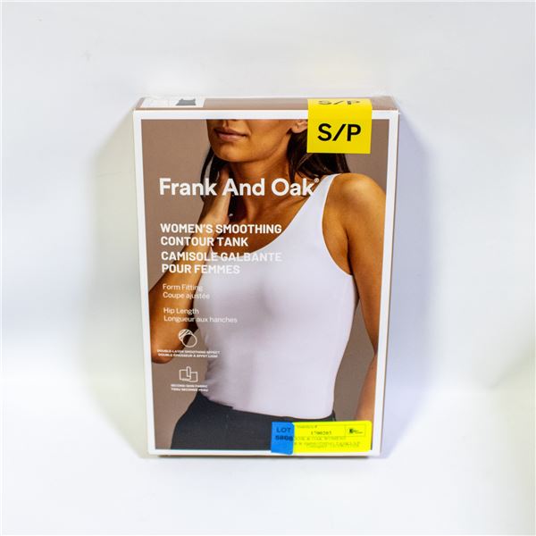 2PK FRANK & OAK WOMENS CONTOUR SMMOTHING TANKS S/P