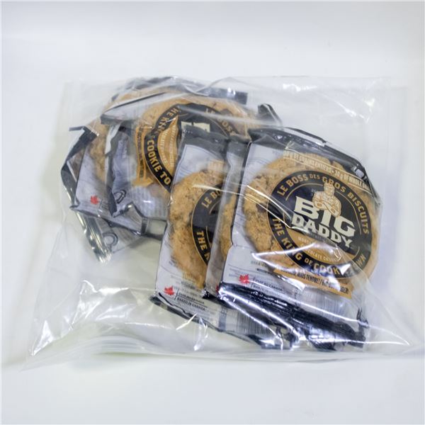 REPACKED 6 BIG DADDY SOFT BAKED CHOC CHUNK COOKIES