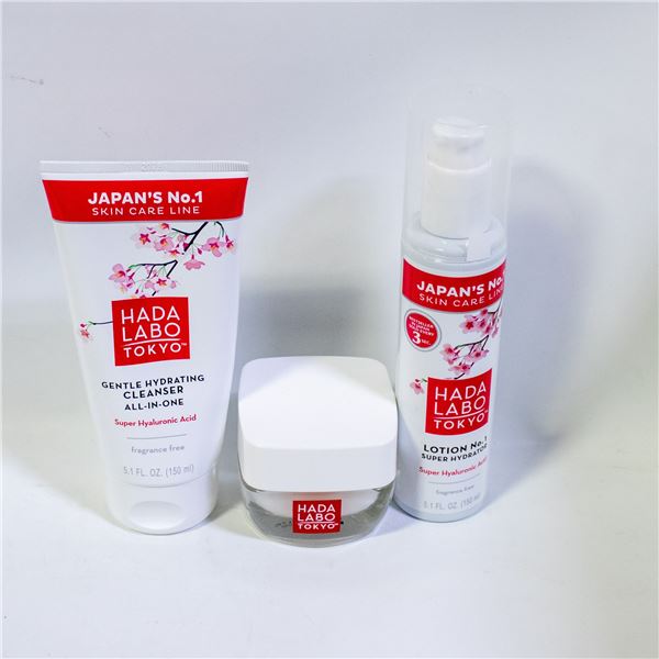 REPACKED KB HADA LABO 150ML + 150ML + 50ML SET