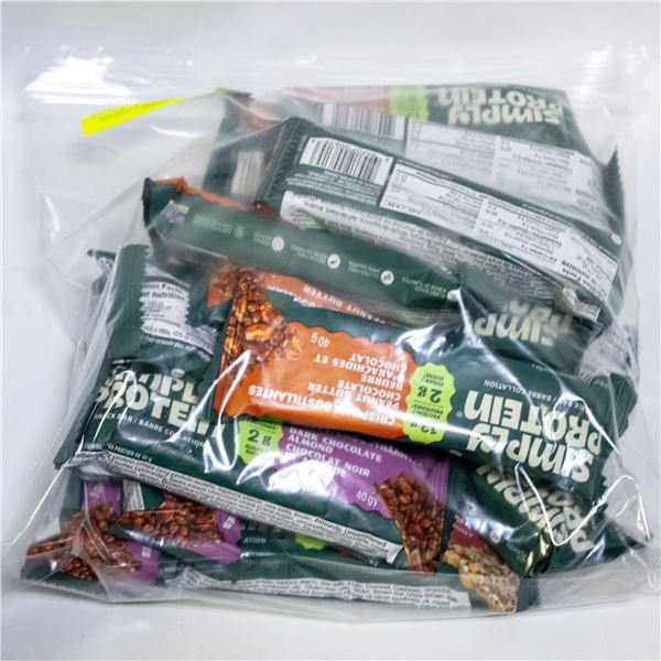 REPACKED 18 X 40G SIMPLY PROTEIN VARIETY BARS