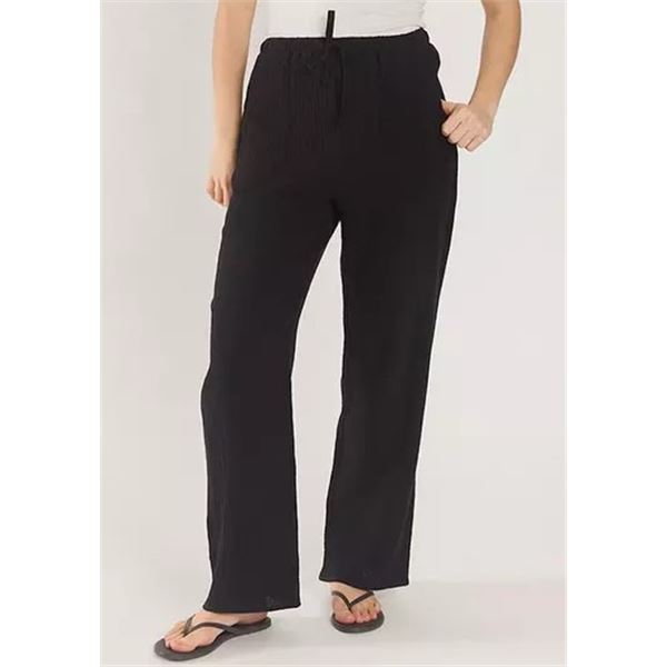 NEW LAZYPANTS WOMEN'S SWEATER PANTS BLACK SZ XS