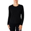 Image 1 : NEW SEG'MENTS MERINO WOOL LONG SLEEVE BLACK SZ XS