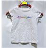 Image 1 : GIRLS CHAMPION WHITE T-SHIRT SIZE 4