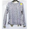 Image 1 : NEW KATE SPADE GREY PINK BLUE DOT SMALL PJ TOP