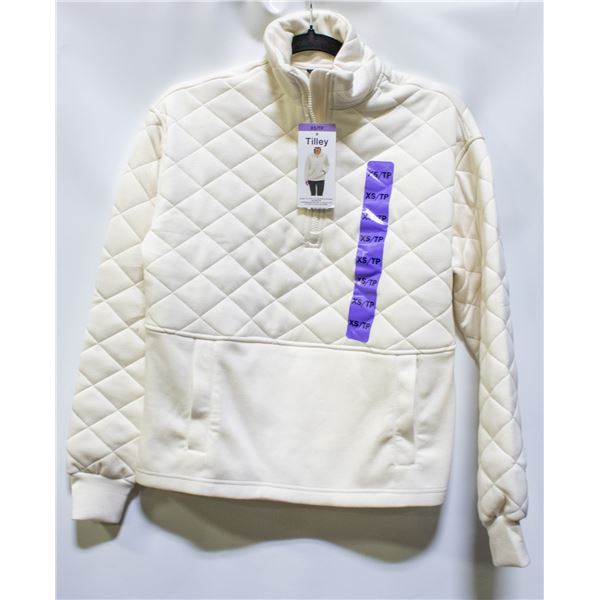 WOMENS TILLEY WHITE SWEATER XS