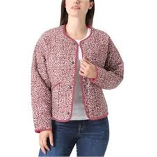NEW WOMENS TAHARI RED FLOWER JACKET SMALL