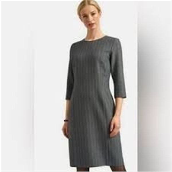 NEW WOMENS RACHEL ROY LONG SLEEVE GREY DRESS SIZE6