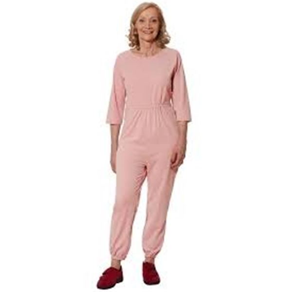 NEW WOMENS NATORI PINK JUMPSUIT MEDIUM
