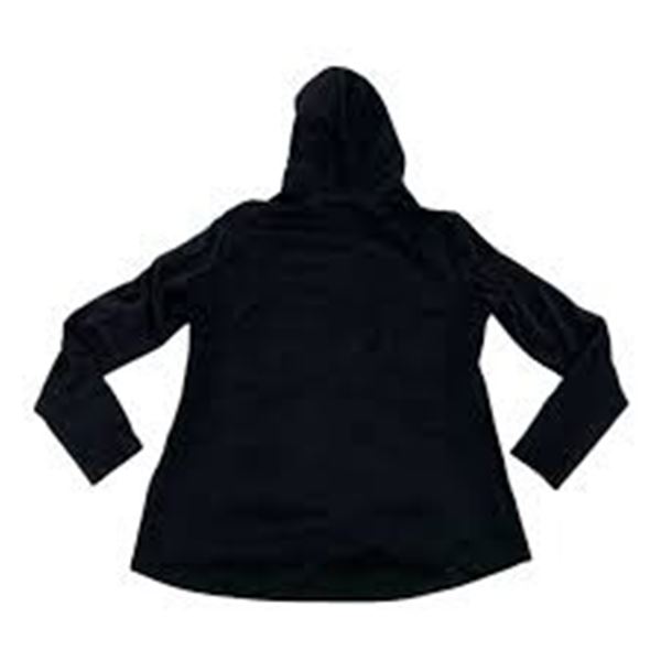 NEW WOMENS TUFF ATHLETICS JACKET BLACK SIZE MEDIUM