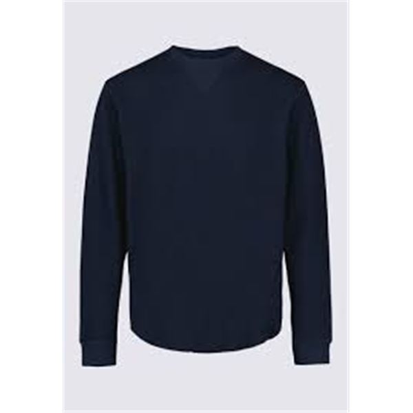 NEW BUFFALO LONG SLEEVE BLUE LARGE TOP