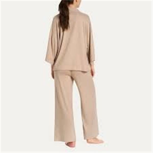 NEW WOMENS LEMON BEIGE SLEEPWEAR PANTS MEDIUM