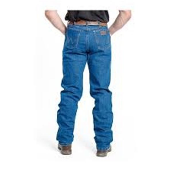 NEW MENS WRANGLER REGULAR FIT BLUE JEANS 30 X 32