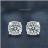 Image 1 : 1 CT GRA CERTIFIED SQUARE STYLE ROUND BRILLIANT