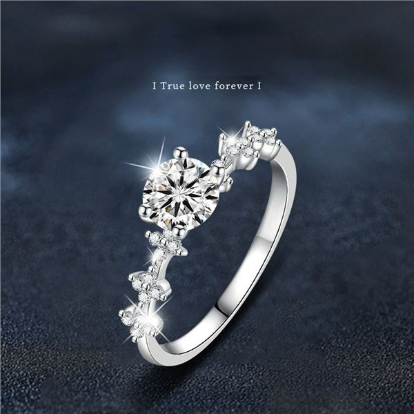 1 CT GRA CERTIFIED ROUND BRILLIANT MOISSANITE