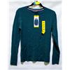 Image 1 : NEW TOMMY HILFIGER KNIT LONG SLEEVE TEAL COLOR