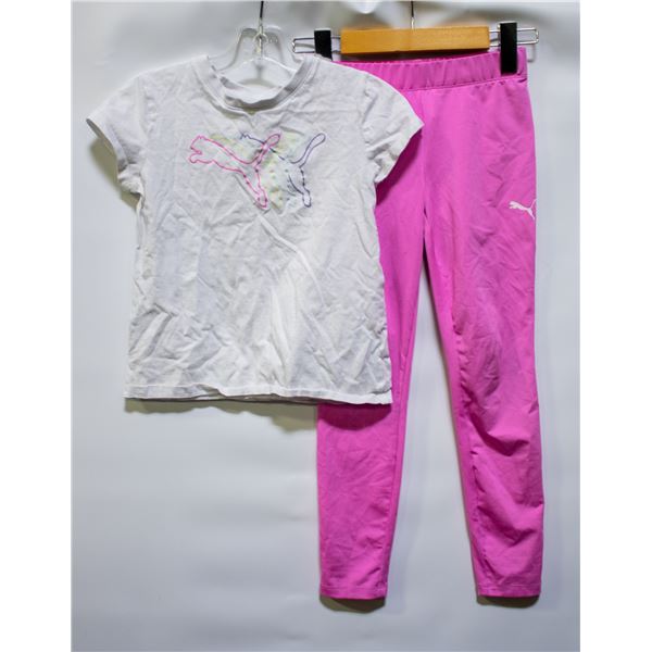 NEW PUMA 2PC SET GIRLS SIZE 8