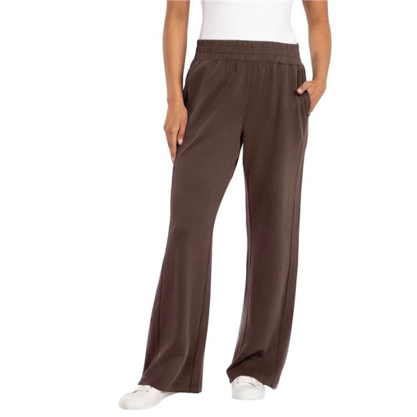 NEW SPYDER ACTIVE RIBBED WIDE LEG PANTS SZ LARGE