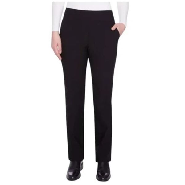 NEW S.C & CO PULL ON STRAIGHT LEG PANT WITH TUMMY