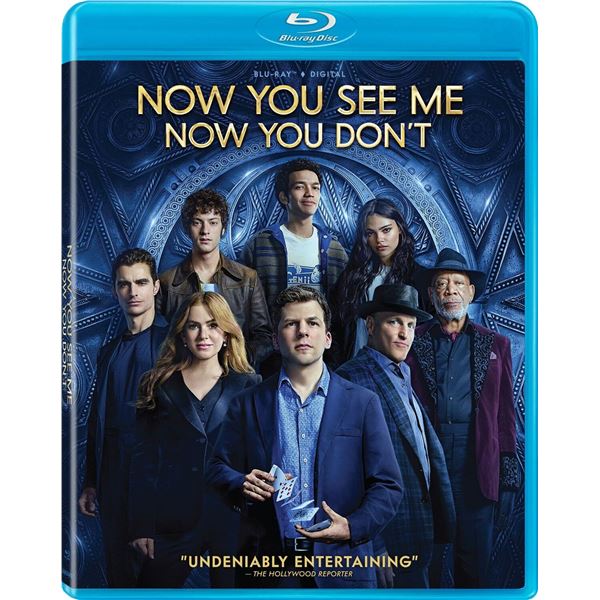 NEW BLU-RAY "NOW YOU SEE ME NOW YOU DONT"