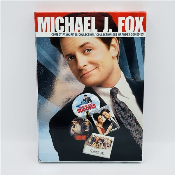NEW DVD "MICHAEL J FOX COMEDY 4 MOVIE COLLECTION"