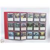 Image 2 : BINDER OF 53 MAGIC THE GATHERING COLLECTIBLE CARDS