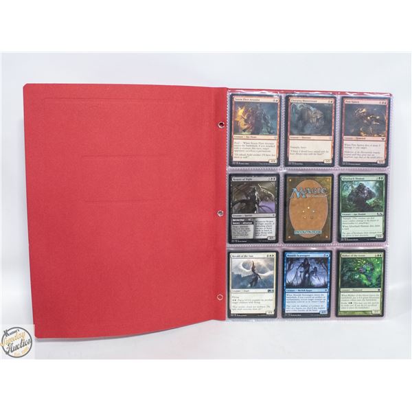 BINDER OF 53 MAGIC THE GATHERING COLLECTIBLE CARDS