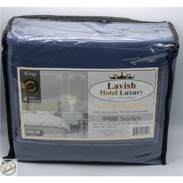 BRAND NEW KING LAVISH HOTEL LUXURY SHEET SET