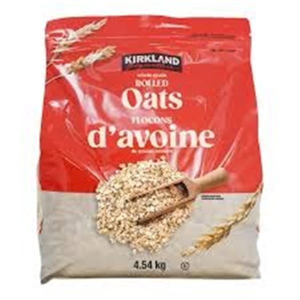 4.54KG KIRKLAND WHOLE GRAIN ROLLED OATS