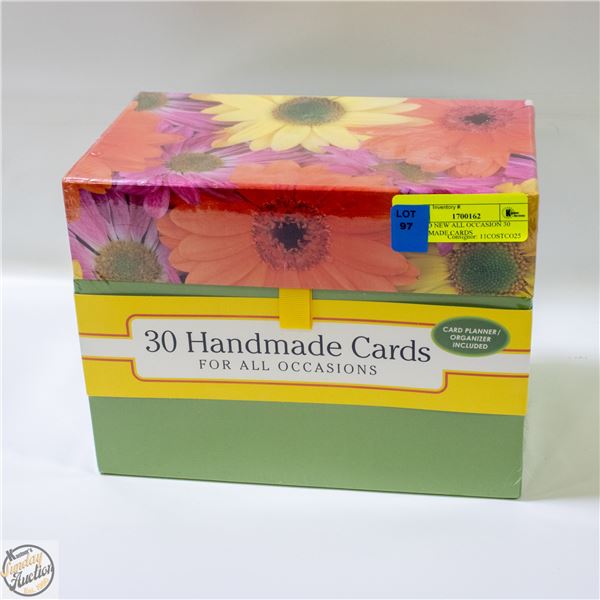 BRAND NEW ALL OCCASION 30 HANDMADE CARDS