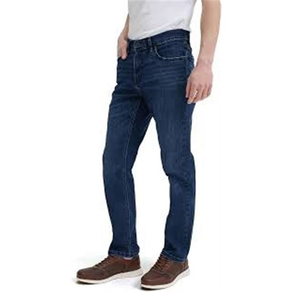 MENS URBAN STAR NAVY BLUE JEANS SIZE 40 X 31